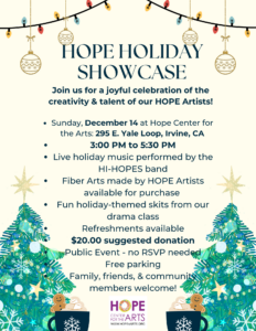 Christmas event flyer